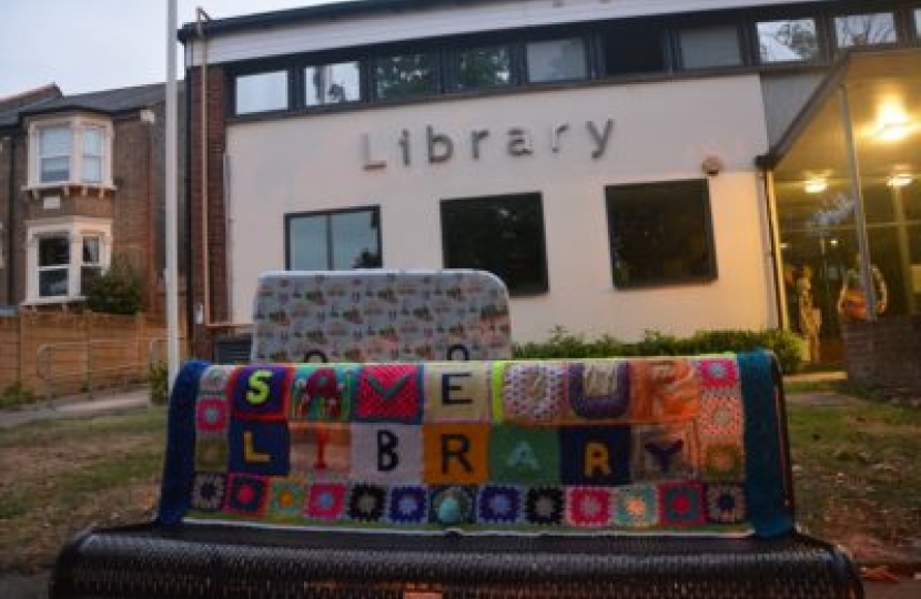 We're working hard to save our LIbrary
