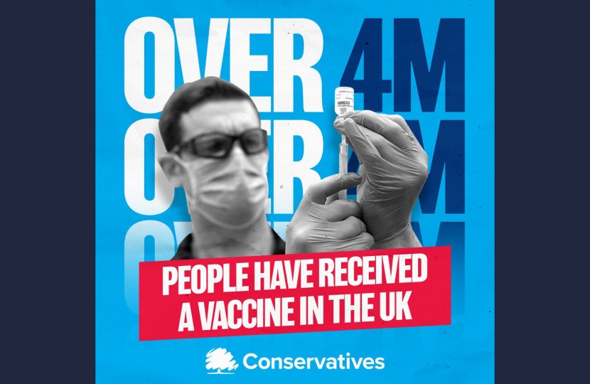 4 million covid vaccinations