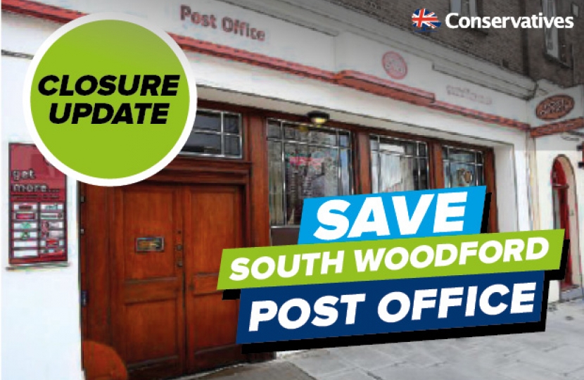 South Woodford Post office update