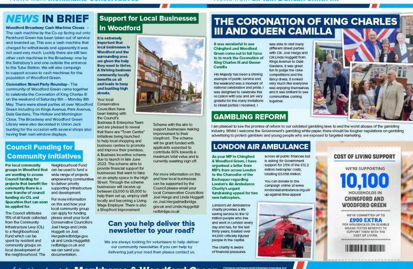 Whipps Cross redevelopment update, Broadway CCTV campaign and more  - in this month's Monkhams Intouch