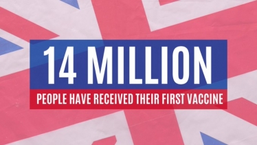 14 million vaccinated