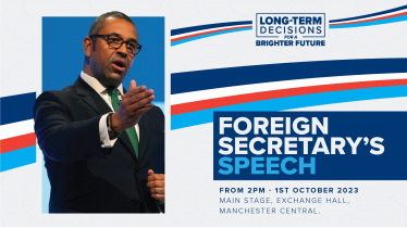 CPC23 Address from James Cleverly