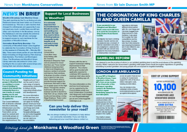Whipps Cross redevelopment update, Broadway CCTV campaign and more  - in this month's Monkhams Intouch