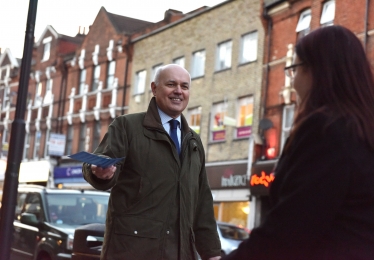 IDS campaigning in South Woodford